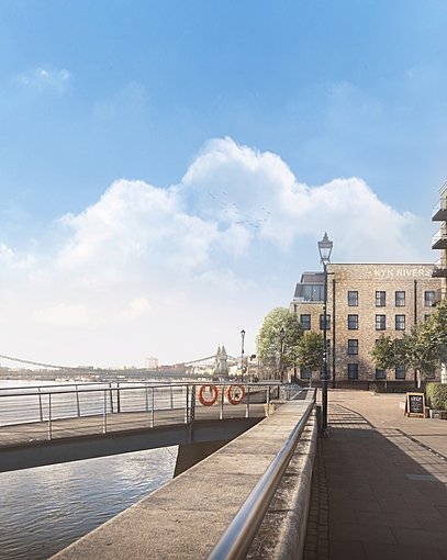 KYN Riverside from The Thames daytime 
